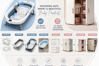 design foldable baby bathtub product, foldable baby wardrobe, baby dresser box