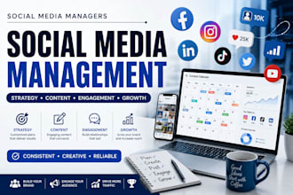 manage your instagram, facebook and tiktok, x professionally