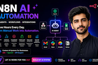 build n8n ai agent, n8n workflow automation and ai