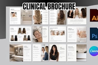 design b2b skincare cosmetics e commerce catalog lookbook price sheet