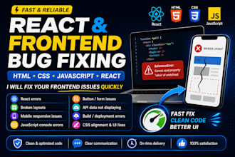 fix, code, develop, debug your website