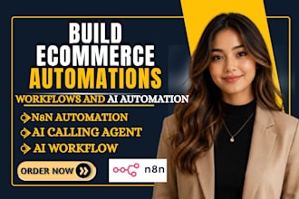 build ecommerce automation ai calling n8n workflows automation ai calling agent