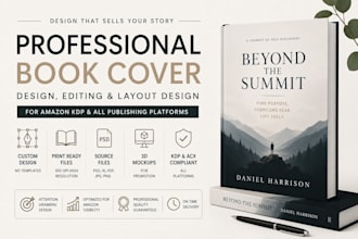 design amazon kdp book cover do book editing book layout design book cover