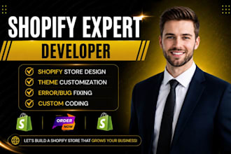 shopify developer, shopify customization, shopify bug fix, shopify coding