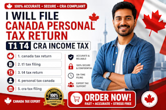 file canada personal tax return t1 t4 cra income tax