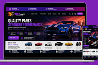 automotive website auto part store auto part shopify store auto part website