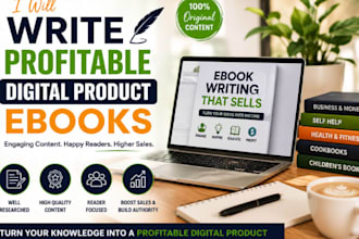 write profitable digital product ebooks