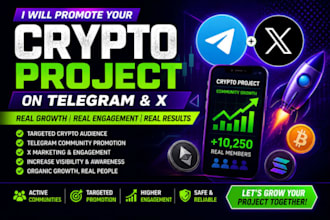 boost crypto twitter x marketing crypto x promotion