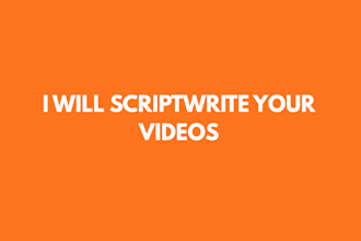 scriptwrite your faceless youtube videos
