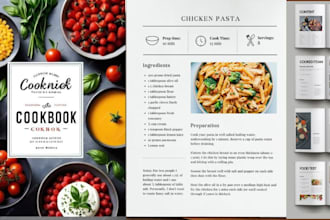 design write and format cookbook recipe keto ebook print versions kdp layout