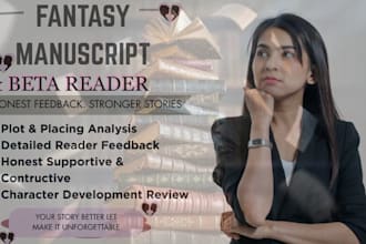 beta read critique romance beta reader fantasy professionally