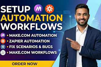 setup make com zapier automation fix make com scenario made com make automation