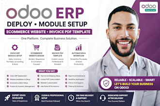 deploy odoo erp module setup odoo ecommerce website design invoice pdf template
