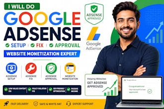 fix google adsense setup and adsense approval for website