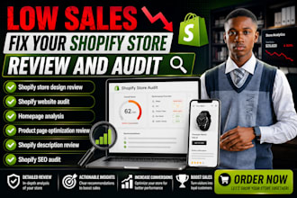 review your shopify store website, shopify website audit, shopify store