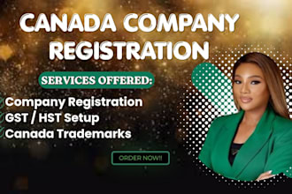 canada company registration gst hst, incorporations, and canada trademarks