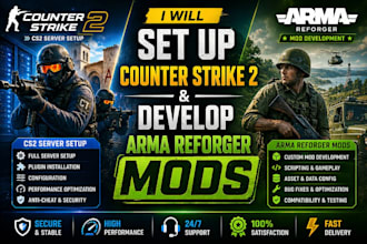 develop arma reforger dayz server setup coding scripts fixes skyrim mods
