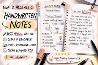write custom handwritten letters professionally