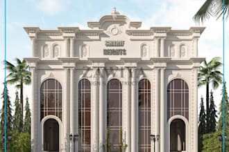 create photorealistic exterior renders