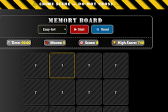 build a memory card game