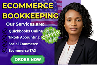 set up tiktok shop bookkeeping in quickbooks online for sellers