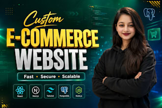 build a custom ecommerce website with secure payment integration
