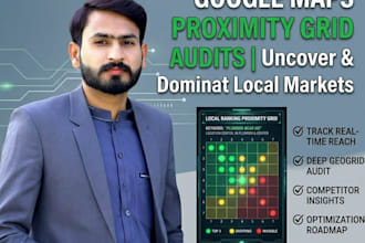 google maps ranking audit and local geo grid report