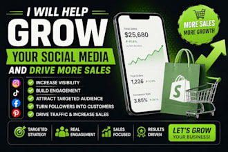 help grow your social media and drive more sales