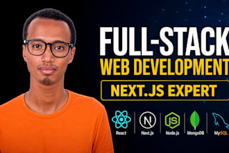 develop a professional responsive website using react and node