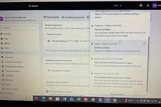 setup and activate shopify payment for your store
