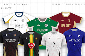 design your football jerseys for your team