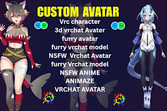rig animaze 3d model and rigging, vseeface avatar, vtuber streaming, obs studio