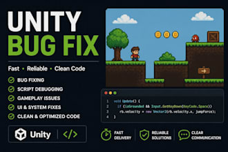 fix bugs in your unity c sharp game fast and efficiently