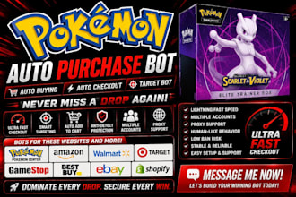 auto checkout bot auto purchase bot pokemon bot target bot walmartbot amazon bot