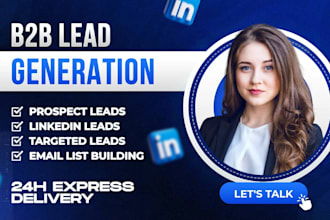 b2b lead generation, email list, and data enrichment, prospect listing