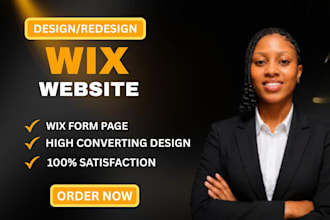 create wix form page custom website build wix website and wix business website