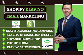 setup klaviyo email marketing and be your ecommerce email flow automation expert