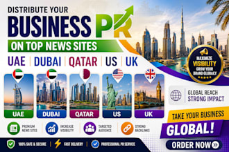distribute your business PR uae on top news sites in uae, dubai, qatar, US, UK