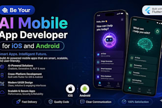 be your expert flutter developer for ai mobile app