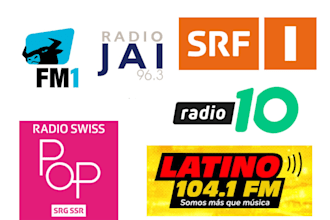 promote your music on sweden, argentina, and switzerland radio