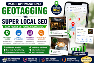 do gmb posts with geotagged images to help improve your local map pack ranking