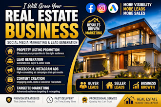 promote your real estate listing with facebook instagram ad marketing property