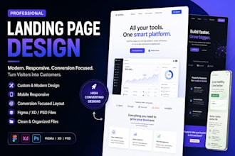 design a converting landing page