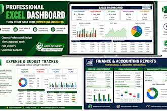 create automated excel reports and trackers
