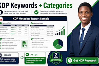 optimize KDP metadata keywords and categories for your book