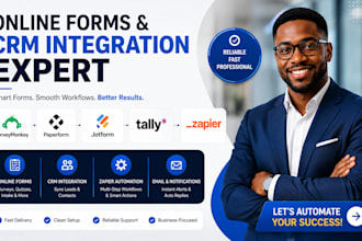 surveymonkey crm zapier integration paperform jotform tally jotform online forms
