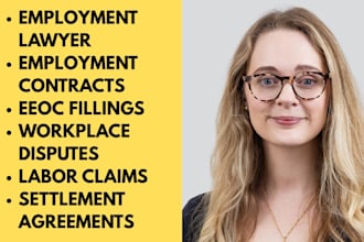be your employment lawyer for workplace disputes, harassment, and labor claims