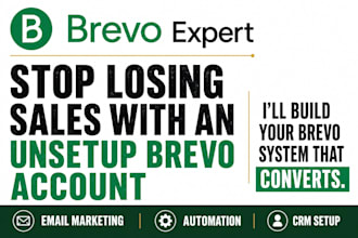be your brevo expert for email marketing and automation