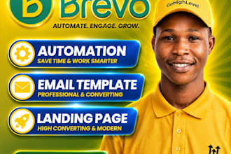 setup brevo automation email campaigns funnels and CRM workflows