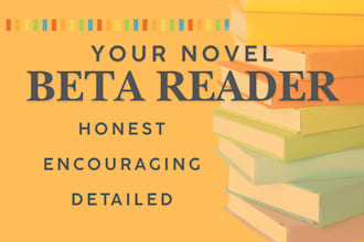 beta read your middle grade or young adult manuscript